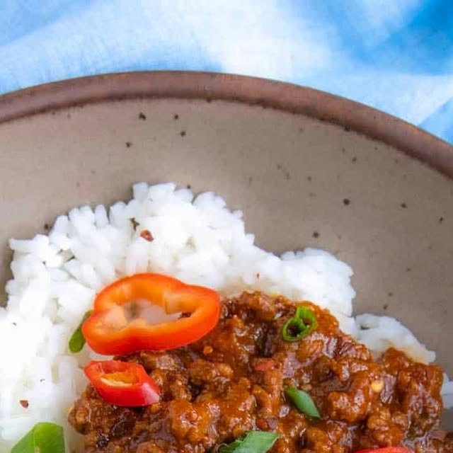 Korean Ground Beef Bowls