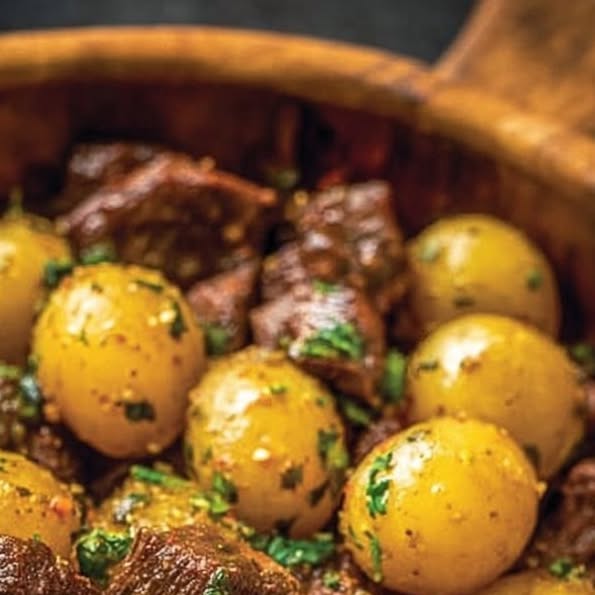 Garlic Butter Beef & Baby Potatoes
