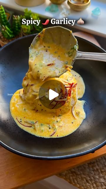 Spicy Garlicky Yogurt Curry