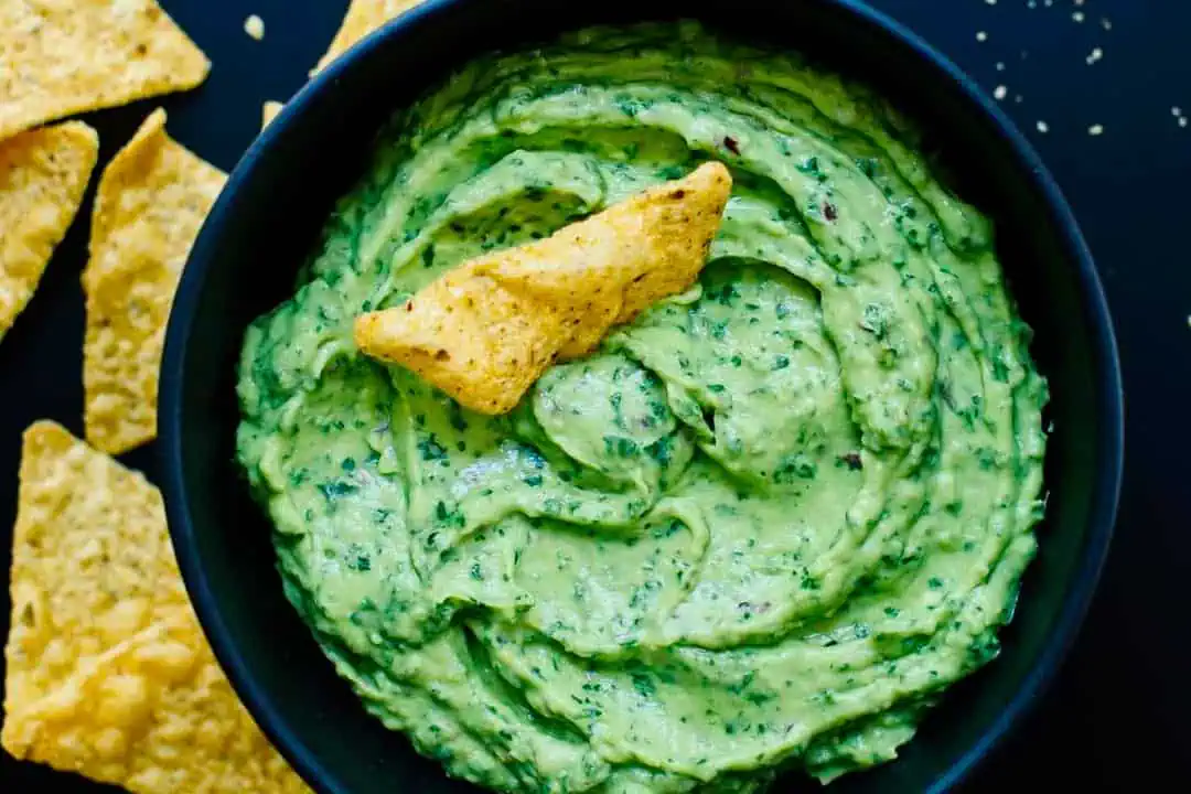 Guacamole de chou kale