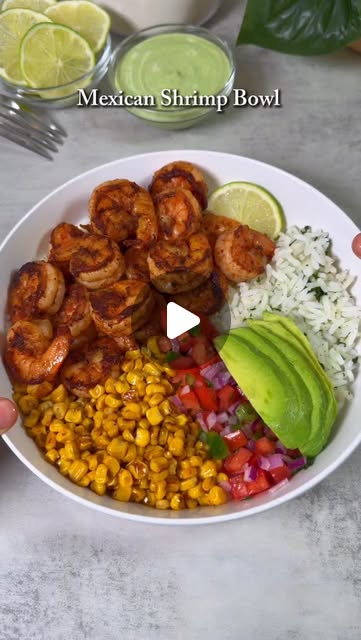 Mexican Shrimp & Rice Bowl