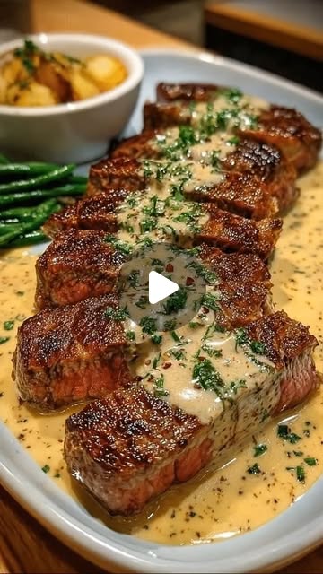 Ultimate Garlic Herb Butter Strip Steak