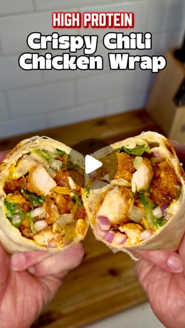 Crispy Chili Chicken Wrap