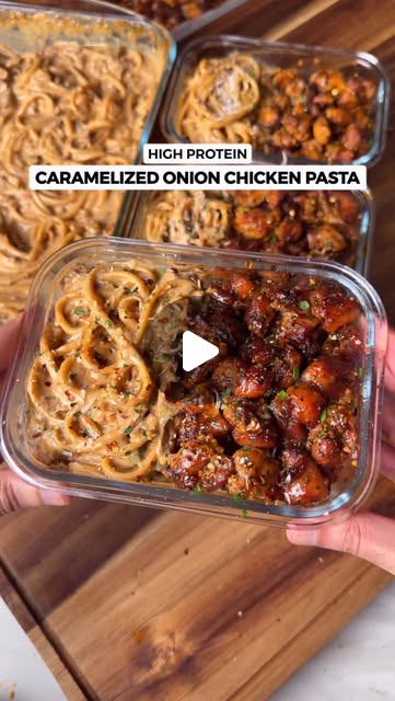 Caramelized Onion Chicken Pasta